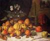 Still Life - Apples, Pears and Flowers on a Table, Saint Pel